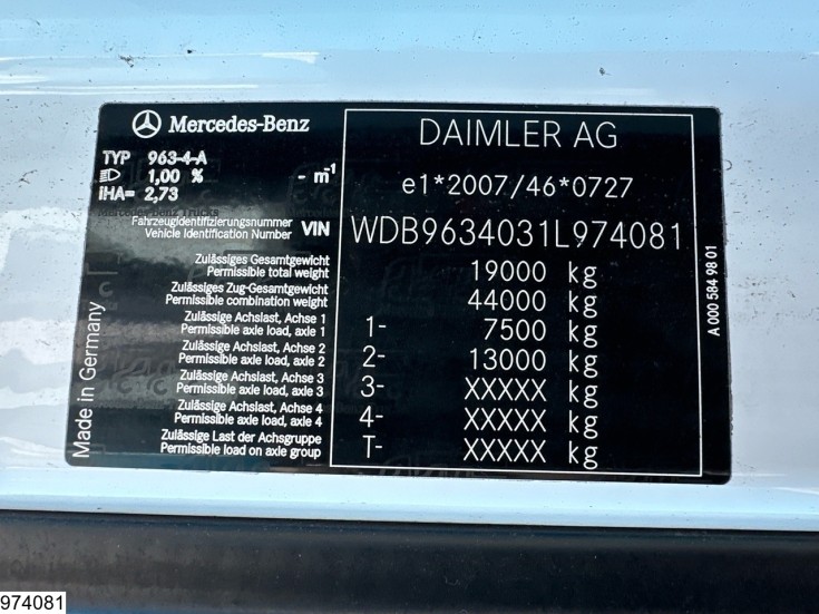 Mercedes Actros 1843