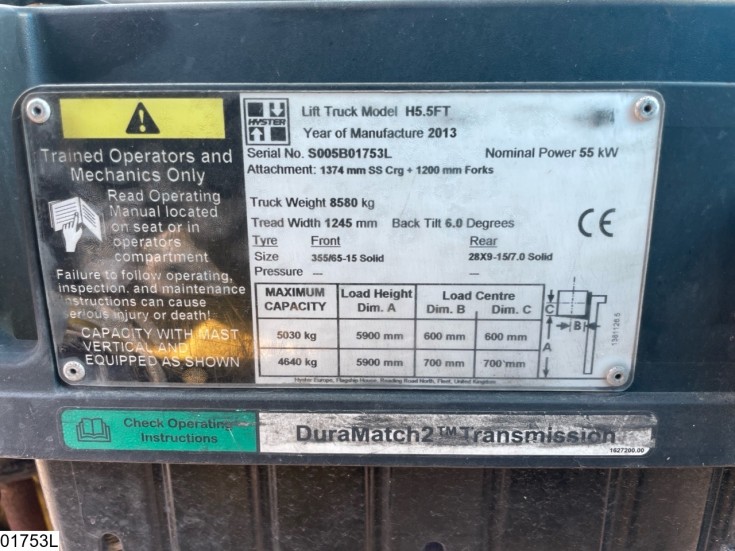 Hyster H5.5FT